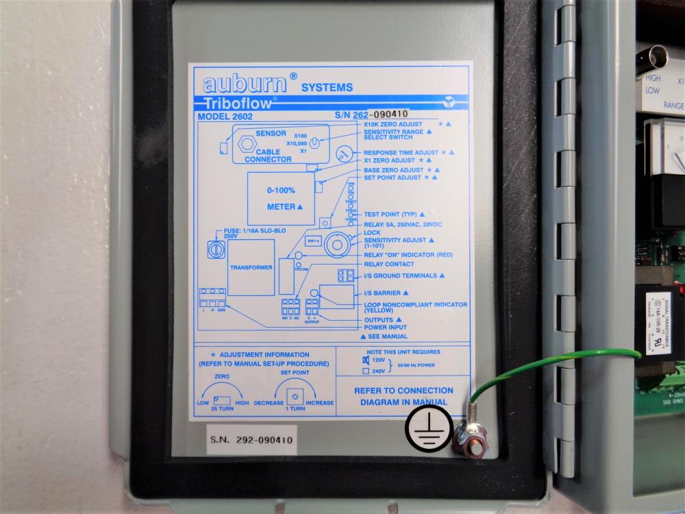 Auburn Systems Triboflow 2602 Bag Leak Detector